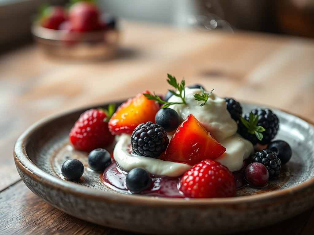 Berries and Cream